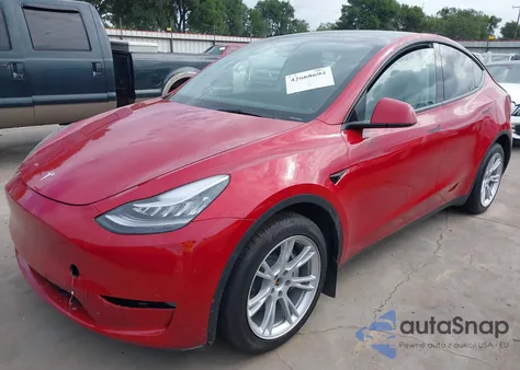 2023 Tesla Model Y Awd/Long Range Dual Motor All-Wheel Drive из США, поврежденный, VIN 7SAYGDEE4PA130322